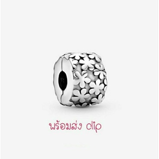 Pandora  silver  clip** คลิปดอกไม้