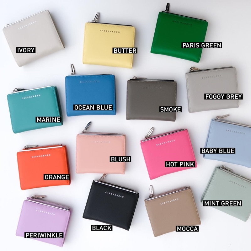 [มีส่งทันที]Caseharden Silver Lining Wallet กระเป๋าสตางค์ใบสั้น สายมู [แถบเงิน] *Lot นี้ไม่มีกล่อง*