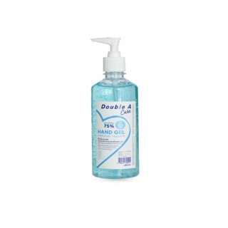 Double A Care เจลอนามัยทำความสะอาดมือ กลิ่น Blue sea แอลกอฮอล์ 75% ขนาด 450 ml.