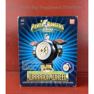 [มือ 1 เทปขาด รบกวนอ่านรายละเอียด] BANDAI : DX POWER RANGER ZEO : WARRIOR WHEEL [1996 BANDAI USA] ของแท้ 100%