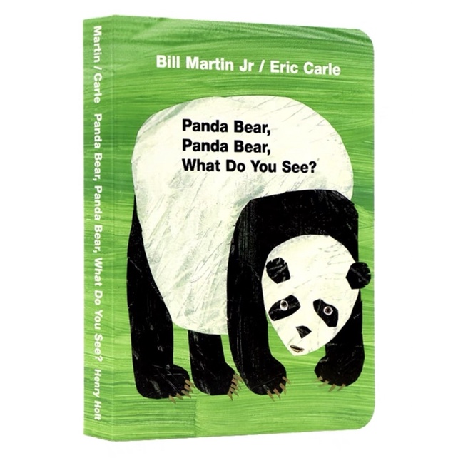 Eric Carle Panda Bear, Panda Bear, คุณเห็นอะไร? (Board Book)