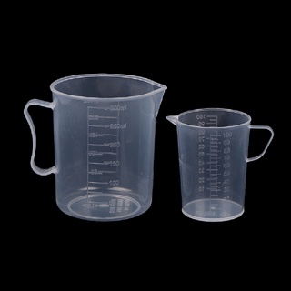 [Outstanding] ถ้วยตวงพลาสติกใส ขนาด 100 250 มล. สําหรับห้องทดลอง