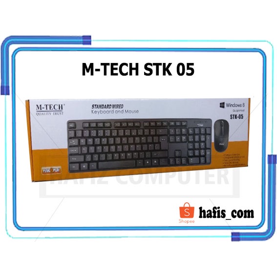คีย์บอร์ดและเมาส์ STK 05 STANDARD MTECH