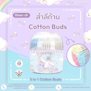 คัตเตอร์บัต สำลีก้าน cotton buds 3 in1 ซานริโอ้