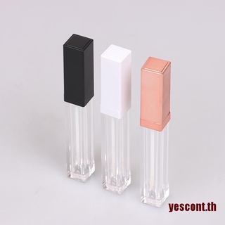 【Yescont】หลอดเปล่า สําหรับใส่ลิปกลอส สีโรสโกลด์ 5 มล. DIY