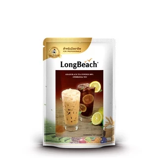 ลองบีชชาดำอัสสัมชนิดผง 100% LongBeach Assam Black Tea 100% ปริมาณ 90 กรัม