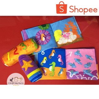 🔴Sale🔴 ของเล่นเด็ก เสริมพัฒนาการ สมุดผ้า ค้อนผ้า ฆ้อนผ้า เขย่ามีเสียง