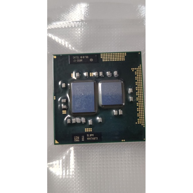 CPU Intel Core i3-350M i3 350M SLBU5 SLBPK 2.2 GHz Dual-Core Quad-Thread CPU Processor 3M 35W Socket