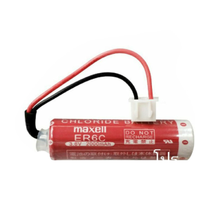 โปรโมชั่น : แบตเตอรี่ Maxell ER6C Lithium 3.6 V Battery ขั้วสีขาว