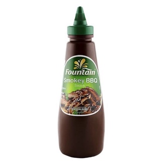 Fountain Smokey BBQ Sauce 500 ml ฟาวน์เทน ซอสบาร์บีคิว กลิ่นรมควัน สโมคกี้ บาร์บีคิว ซอส