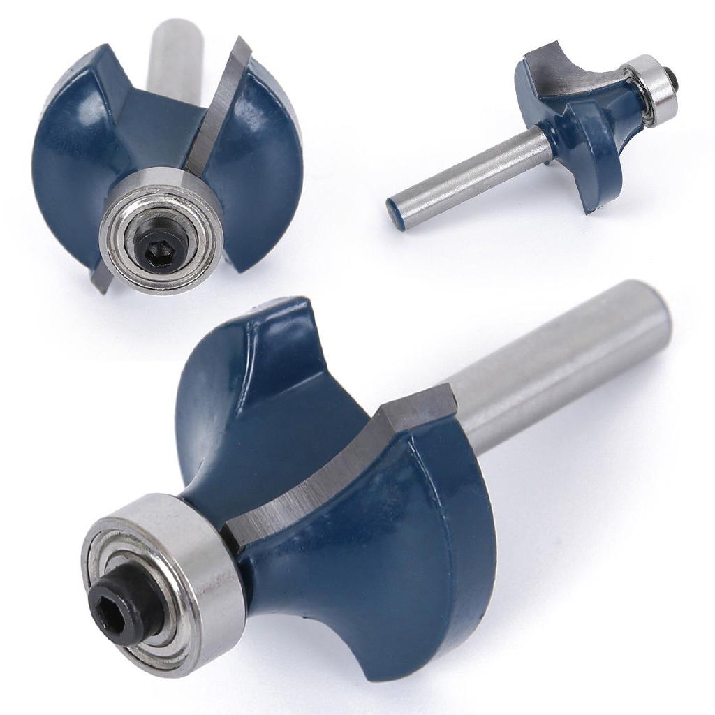 ใหม่ 1/4 shank router bit เครื่องมือตัดเหล็กคาร์บอนสําหรับงานไม้