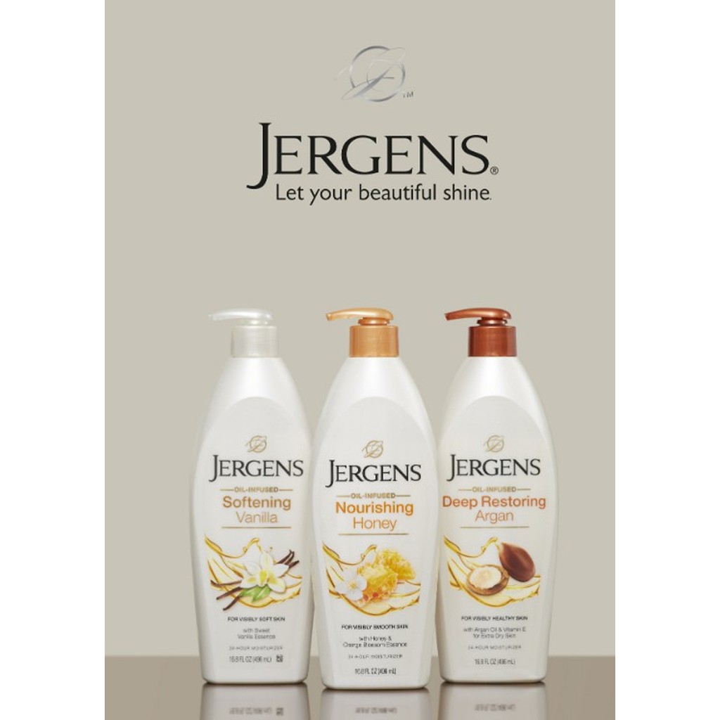 jergens oil infused nourishing honey