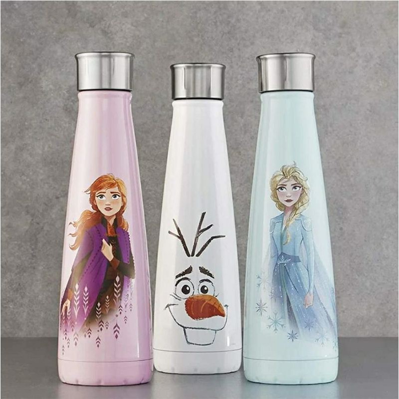 Sip by Swell ขวดน้ําสแตนเลส 15oz Frozen - Cheerful Olaf (Swell)