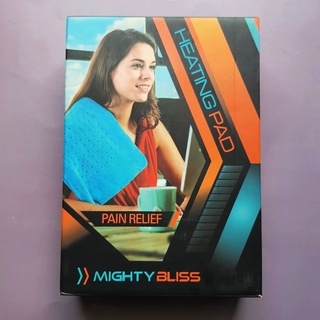 (MIGHTY BLISS®) Electric Heating Pad for Back Pain Relief Hot Heated Pad แผ่นความร้อนไฟฟ้า (แถมอะแดปเตอร์)