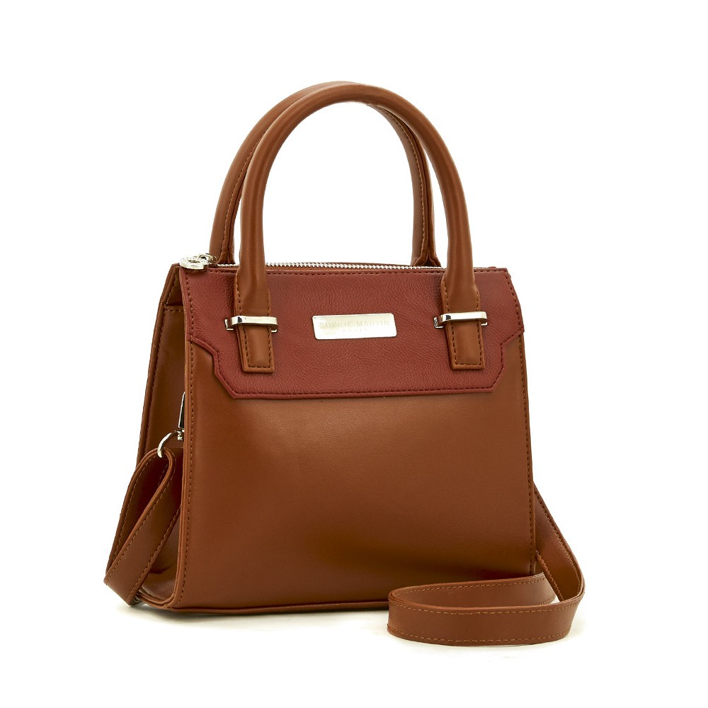 Sophie MARTIN กระเป๋าสะพายข้างผู้หญิง สีน้ําตาล LEMARAIS T4238C3 หรือโปรโมชั่น MEMBER ORIGINAL