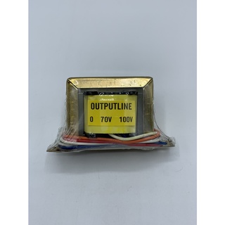 หม้อแปลง 500ma Inputline 0 70 100 VAC Outputline 0 4 8 16 ohm  1ลูก