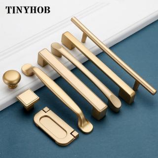 Luxury golden Nordic extended handle wardrobe door handle anti-oxidation drawer handle hardware