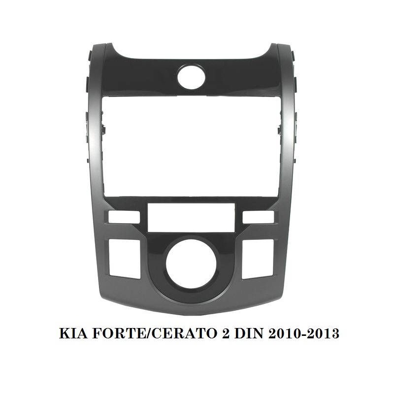 หน้ากากวิทยุ KIA CERATOปี 2010-2013สำหรับเปลียนเครื่องเล่นแบบ 2DIN7"_18cm. หรือ จอandroid7"