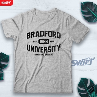 [COD]เสื้อยืด พิมพ์ลาย Bradford UNIVERSITY DISTRO สําหรับผู้ชายS-5XL