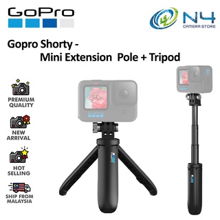 Gopro Shorty Mini Extension + ขาตั้งกล้อง สําหรับ Gopro &amp; Action Camera AFTTM-001