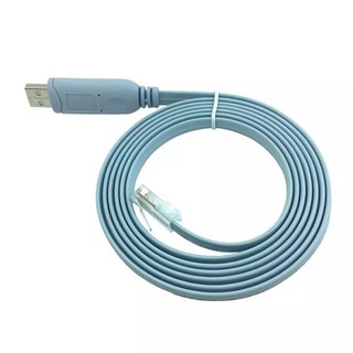 USB RJ45 คอนโซล RS232 Serial Adapter สำหรับ Cisco Router RJ 45 8P8C Converter USB คอนโซลสายควบคุมสาย