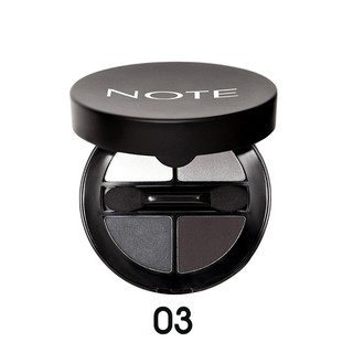 NOTE COSMETICS LUMINOUS SILK QUATTRO EYESHADOW 03