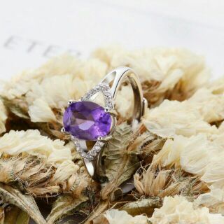 แหวนพลอยอเมทิสต์ 1.32ct พร้อมส่ง