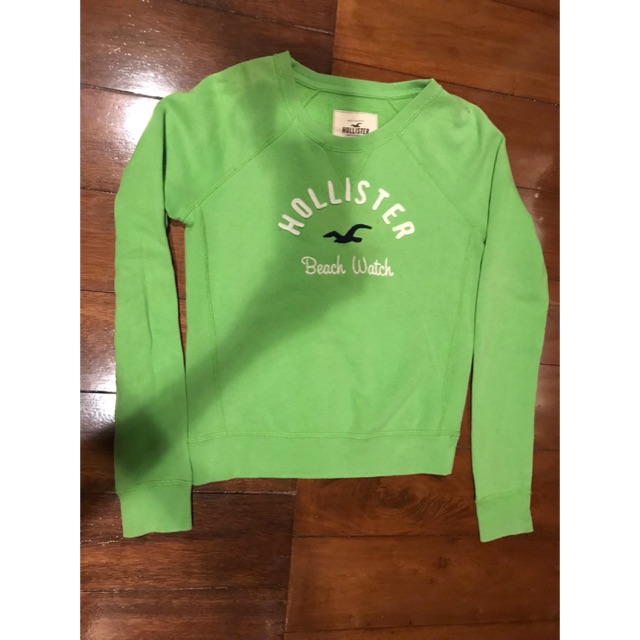 Hollister sweater  เสื้อหนาวแขนยาว ผ้าสเวทเตอร์ ถูกสุดๆ  อก34-38” ยาว 20”