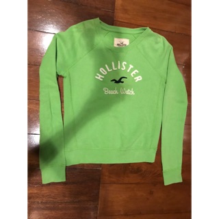 Hollister sweater  เสื้อหนาวแขนยาว ผ้าสเวทเตอร์ ถูกสุดๆ  อก34-38” ยาว 20”