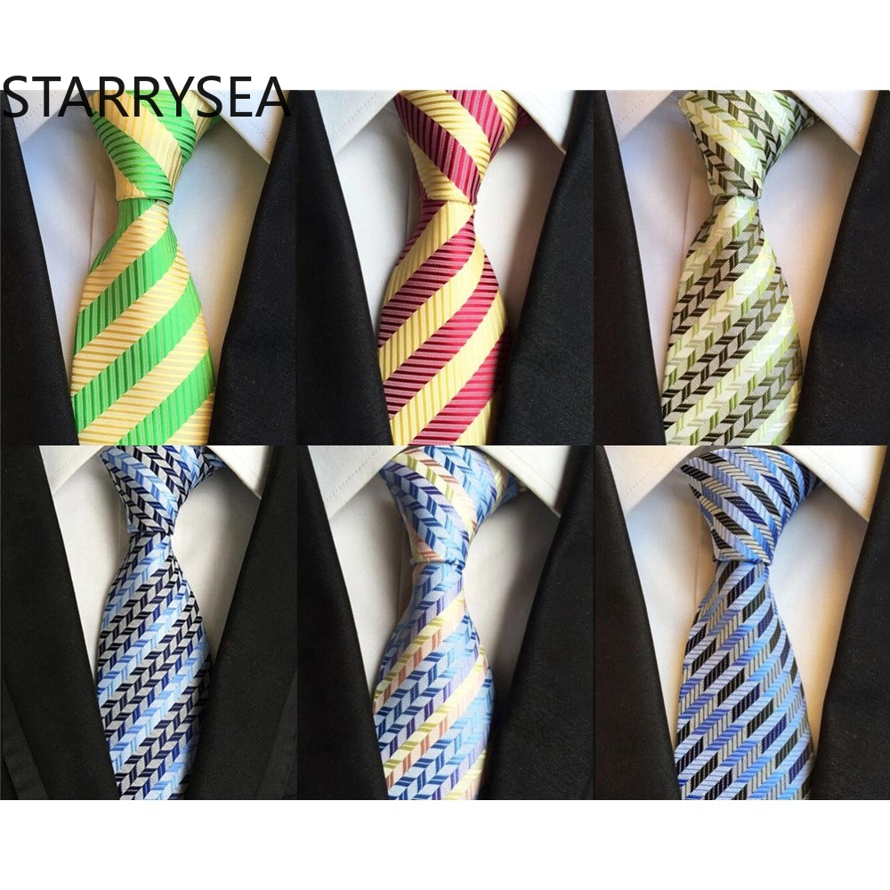 New Classic Patterns Black Gold JACQUARD WOVEN 100/% Silk Men/'s Tie Necktie
