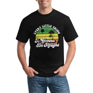 เสื้อยืด ลาย Good Valentine Every Little Thing Is Gonna Be Alright Jamaica หลากสี