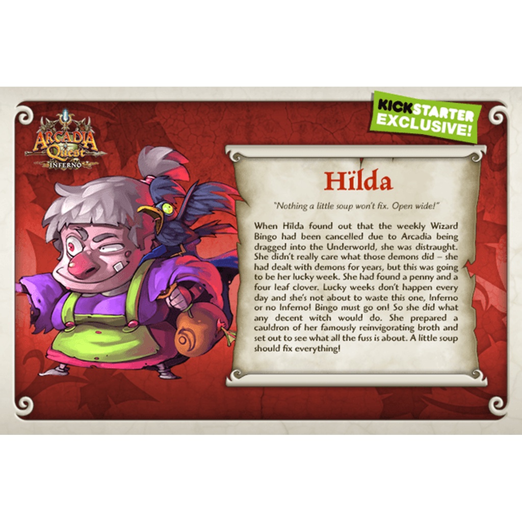 Arcadia Quest: Hilda [KS Exclusive]