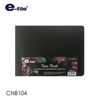 E-file noir book CNB104 I สมุดโน้ตกระดาษดำ 140 แกรม 30 แผ่น