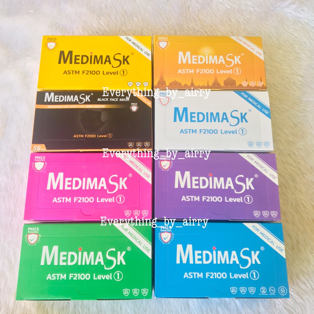 MedimaSk 🇹🇭 New ✨ ASTM F2100 Level 1 🇹🇭 กล่องละ 50 ชิ้น