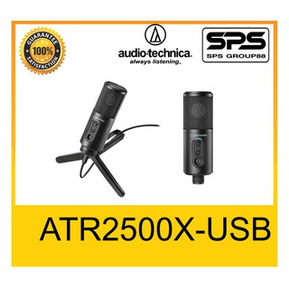ใหม่ล่าสุด ไมค์สตรีม PODCASTING ไลฟ์สด เรียนออนไลน์ WFH ไมค์อัดเสียง ไมค์USB รุ่น ATR2500X-USB ยี่ห้อ Audio Technica ของ