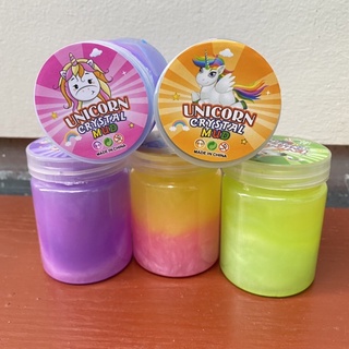 สไลม์ ยูนิคอร์น unicorn crystal mud slime