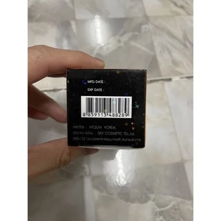 S K Y ครีม ไข่มุก ขมิ้น กล่องดำ สติกเกอร์ทอง 20 กรัม x1 / SKY Pearl with Curcumins 20g x1