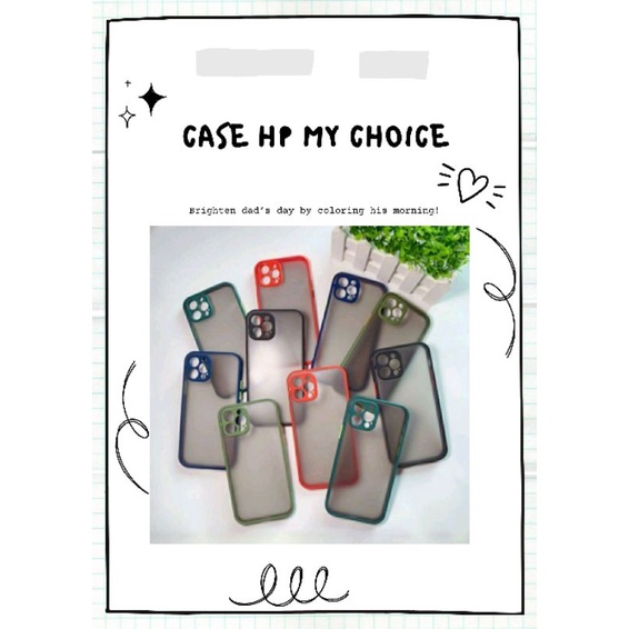 เคส VIVO MY CHOICE RANDOM COLOR Y12/Y19/Y12S/Y30/Y512020/Y53/Y53S/Y71/Y91/Y91C/Y15/Y17/Y20/Y20I/Y20S