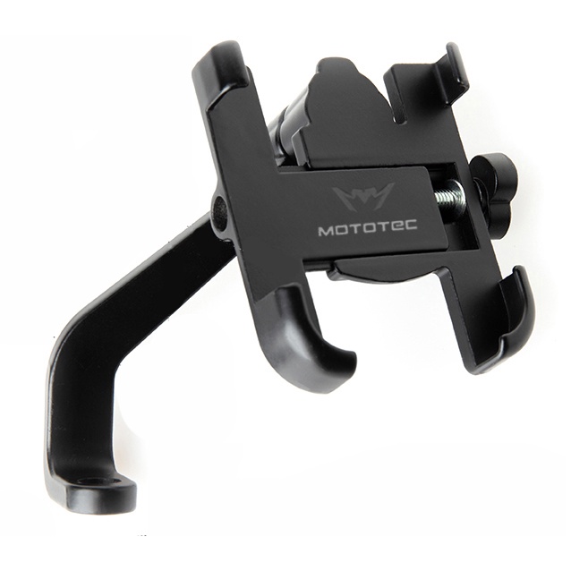 ที่จับโทรศัพท์มอเตอร์ไซ Mototec C2(ของแท้)-แน่นกระชับ -ไม่ได้หล่อจากผงโลหะแบบ C2 ทำให้แข็งแรงกว่า -เมื่อขันล็อคสนิทจะไม่