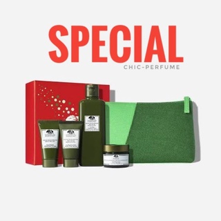 ของแท้❤️ Origins SKIN FORTIFYING DELIGHTS Mega-Mushroom Soothing &amp; Fortifying Essentials