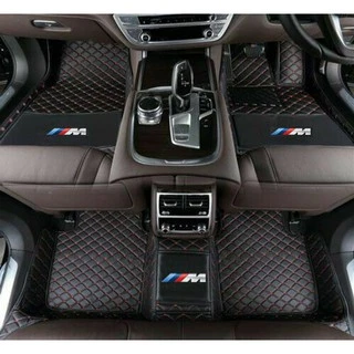 Bmw F01/F02 F10 F30 E60 E90 G11/G12 G20 G30 พรมรถยนต์หนังกันน้ํา.
