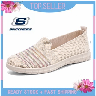 [พร้อมส่ง] *Skechers__go Walk Arch Fit รองเท้าแตะโลฟเฟอร์ ส้นแบน แบบสวม สําหรับผู้หญิง ผู้ชาย