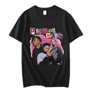 T-shirt  Playboi Carti Music เสื้อยืดลําลอง แขนสั้น พิมพ์ลายกราฟฟิคแรปเปอร์ 90s สไตล์ฮิปฮอป แฟชั่นสําหรับผู้ชาย#39; s เส