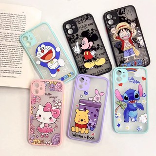 เคสหลังกันกล้องสกรีนลายการ์ตูน วันพีชโดเรม่อนติตตี้ เคสหลังแข็งสำหรับรุ่นOPPO A57-A15-A37-A59-A73-A5S-A12-A7