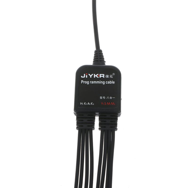 Kok Usb 8 In1 สายเคเบิ้ลโปรแกรมสําหรับ Baofeng Kenwood Tyt Qyt สําหรับ Motorola และอื่นๆ