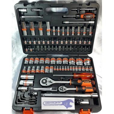 ชุด เครื่องมือ ชุดบล็อก เอนกประสงค์ KOCHE ชุดใหญ่ 1/2'' + 1/4'' [ โคเช่ ] 96 ชิ้น Pcs.