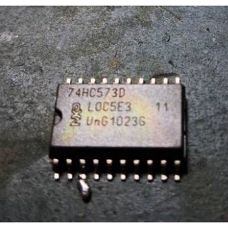 ชิปอิเล็กทรอนิกส์รถยนต์ 74HC573D