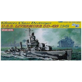 Dragon Model 1/350 DRA1027 U.S.S. LIVERMORE DD-429 1942