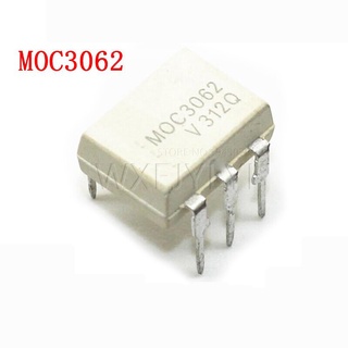 ชิ้นส่วนอะไหล่ Moc3062 3062 Dip-6 10 ชิ้น / ล็อต