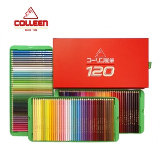 ดินสอสีไม้ Colleen รุ่น 775 ด้ามเดี่ยว 120 สี